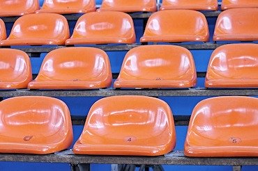 foto di sedute impianto sportivo